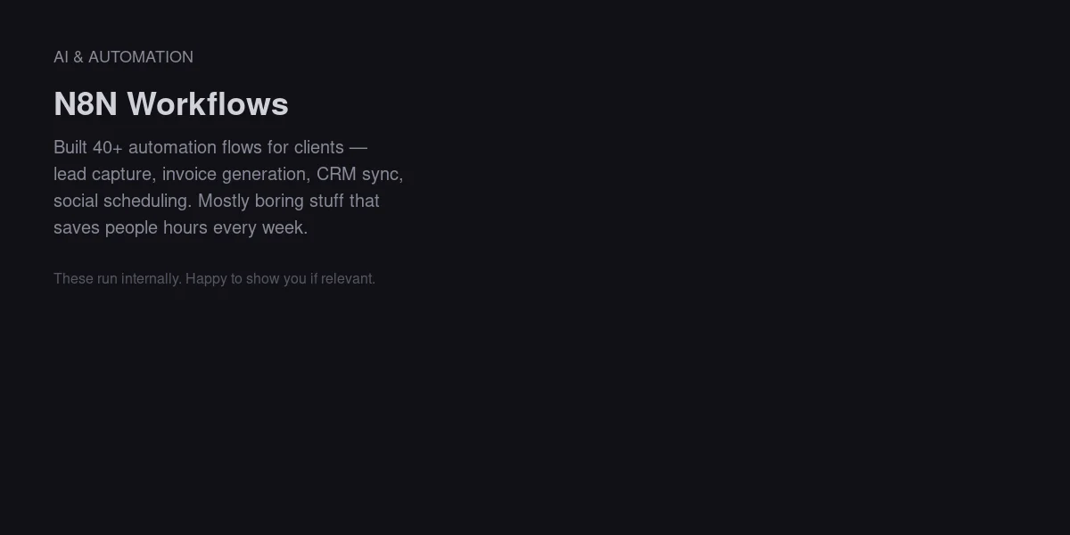 40+ N8N Automation Workflows
